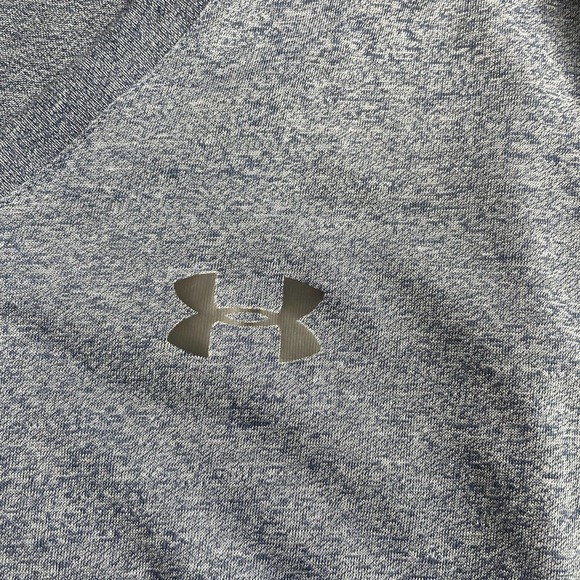 Under Armour Blue Short Sleeve Exercise Activewear Workout Top Shirt Size XL - Picture 5 of 10